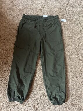 Old Navy Olive Utility Cargo Joggers